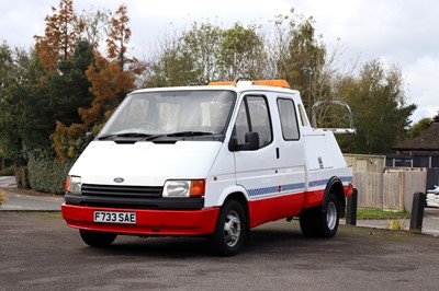 Lot 120 - 1989 Ford Transit Mk3 Recovery Truck