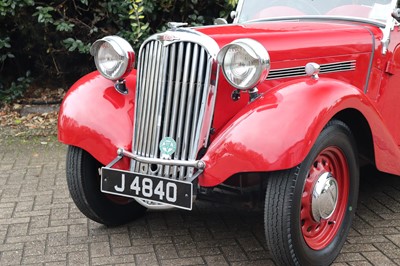 Lot 74 - 1939 Singer Nine Roadster