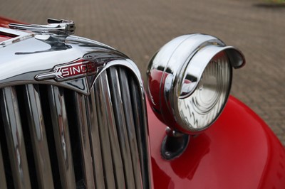 Lot 1939 Singer Nine Roadster