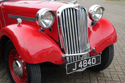 Lot 1939 Singer Nine Roadster