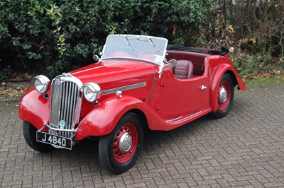 Lot 1939 Singer Nine Roadster