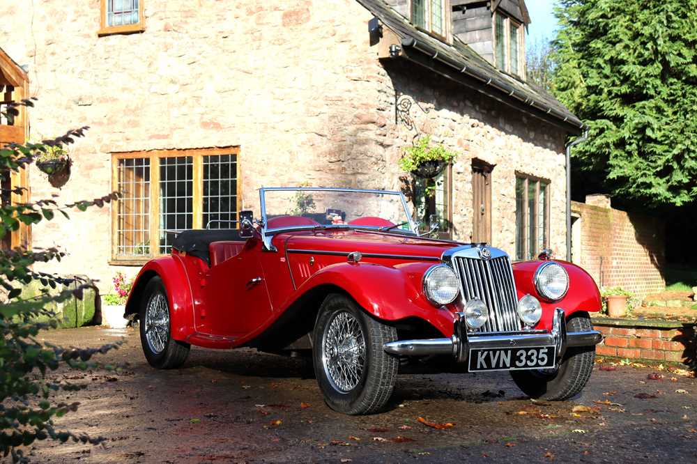 Lot 1954 MG TF 1250