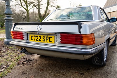 Lot 93 - 1986 Mercedes-Benz 500 SL