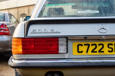 Lot 93 - 1986 Mercedes-Benz 500 SL