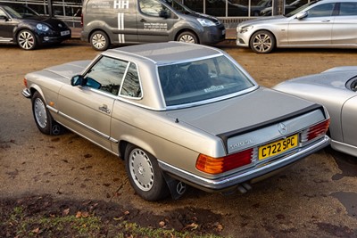 Lot 93 - 1986 Mercedes-Benz 500 SL