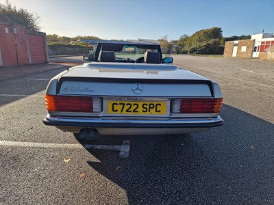 Lot 93 - 1986 Mercedes-Benz 500 SL