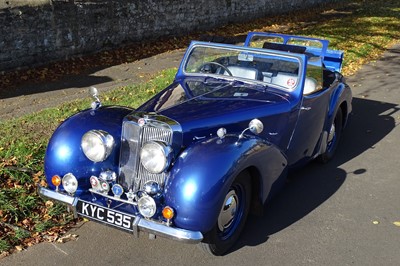 Lot 1949 Triumph 2000 Roadster