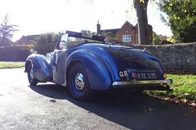 Lot 1949 Triumph 2000 Roadster