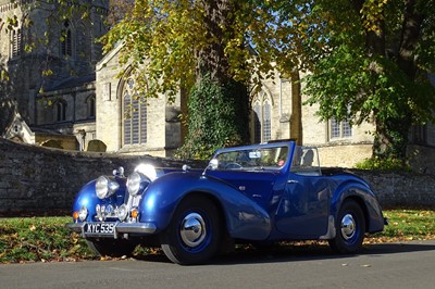 Lot 1949 Triumph 2000 Roadster