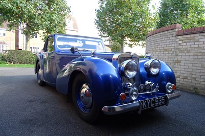 Lot 1949 Triumph 2000 Roadster