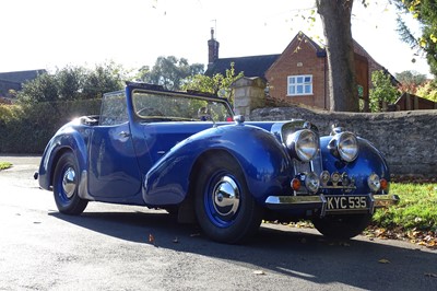 Lot 1949 Triumph 2000 Roadster