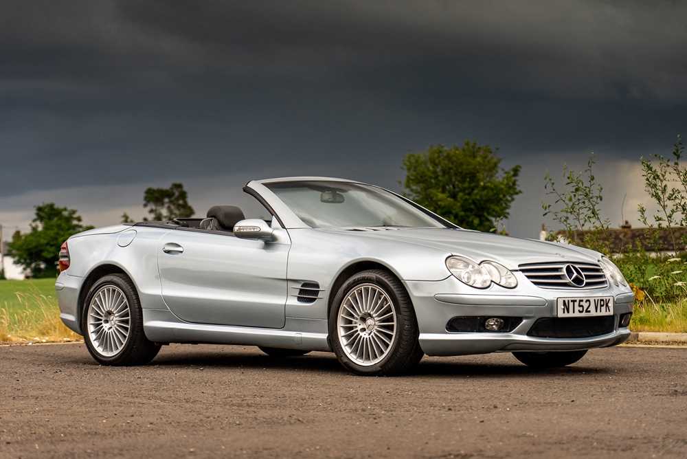 Lot 2002 Mercedes-Benz SL55 AMG