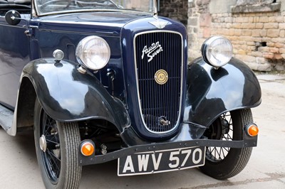 Lot 1937 Austin Seven Opal Tourer