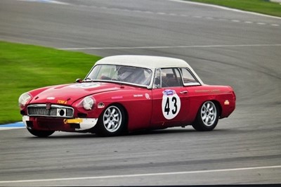 Lot 1967 MG B Roadster Race Car