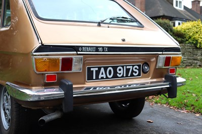 Lot 107 - 1978 Renault 16 TX