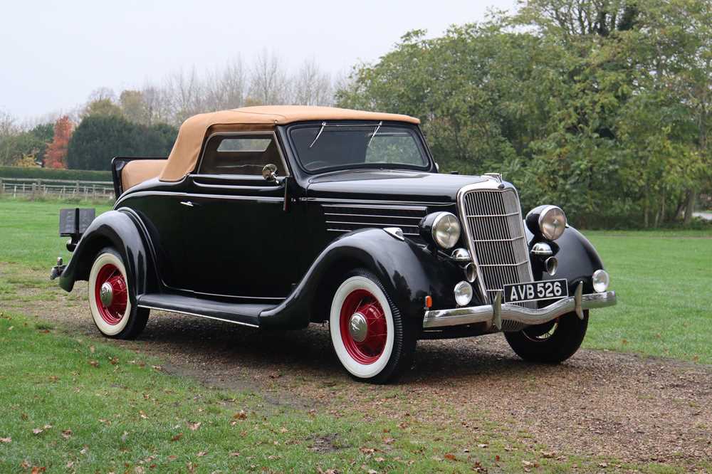 Lot 1935 Ford V8 Rumble Seat Cabriolet