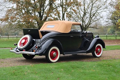 Lot 1935 Ford V8 Rumble Seat Cabriolet