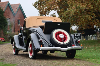 Lot 1935 Ford V8 Rumble Seat Cabriolet