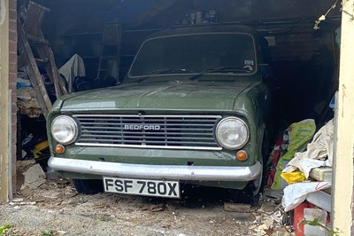 Lot 1981 Vauxhall Bedford 10cwt HA Van