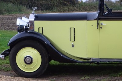 Lot 124 - 1933 Rolls Royce 20/25 Limousine