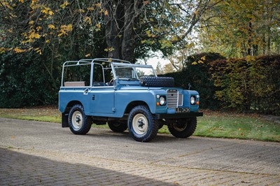 Lot 25 - 1971 Land Rover Series III 88"