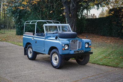 Lot 25 - 1971 Land Rover Series III 88"