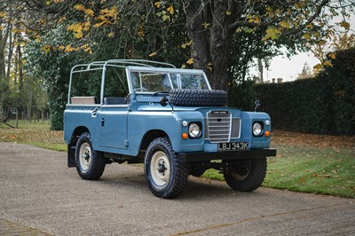 Lot 25 - 1971 Land Rover Series III 88"