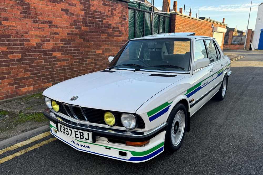 Lot 48 - 1986 BMW B9 3.5 Alpina Evocation