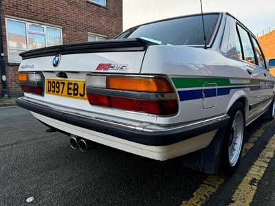 Lot 48 - 1986 BMW B9 3.5 Alpina Evocation