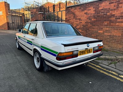 Lot 48 - 1986 BMW B9 3.5 Alpina Evocation