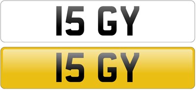 Lot 203 - Registration Number '15 GY'