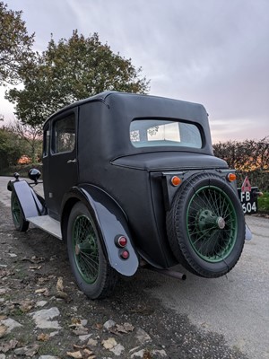 Lot 96 - 1930 Riley 9HP Monaco