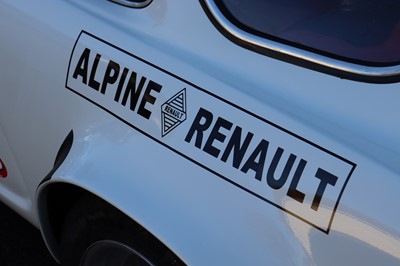 Lot 1976 Alpine Renault (FASA) A110