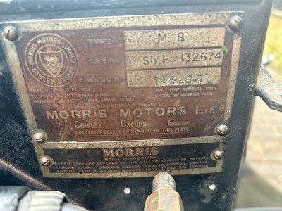 Lot 1937 Morris 8 Tourer