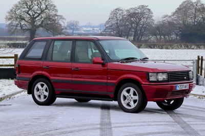 Lot 2001 Range Rover 2.5 TD Bordeaux