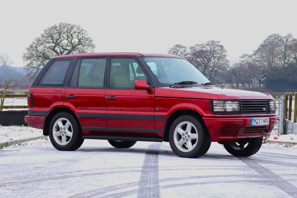 Lot 2001 Range Rover 2.5 TD Bordeaux