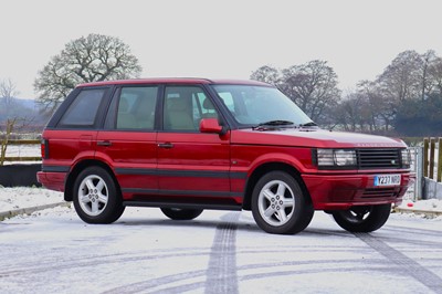 Lot 65 - 2001 Range Rover 2.5 TD Bordeaux