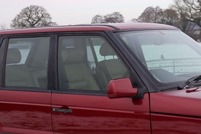 Lot 2001 Range Rover 2.5 TD Bordeaux