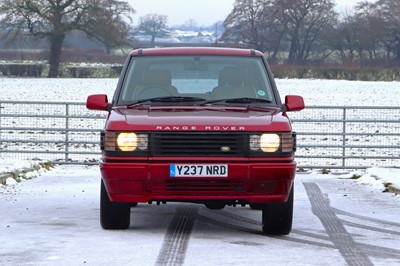 Lot 2001 Range Rover 2.5 TD Bordeaux