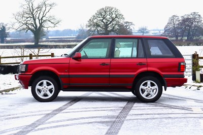 Lot 2001 Range Rover 2.5 TD Bordeaux