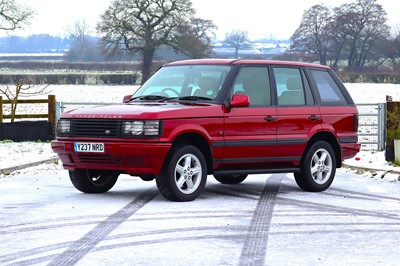 Lot 2001 Range Rover 2.5 TD Bordeaux