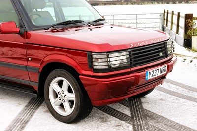 Lot 2001 Range Rover 2.5 TD Bordeaux