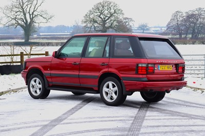 Lot 2001 Range Rover 2.5 TD Bordeaux