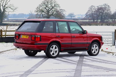 Lot 2001 Range Rover 2.5 TD Bordeaux