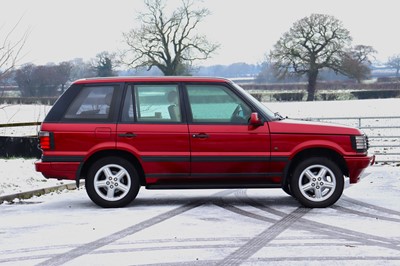 Lot 2001 Range Rover 2.5 TD Bordeaux