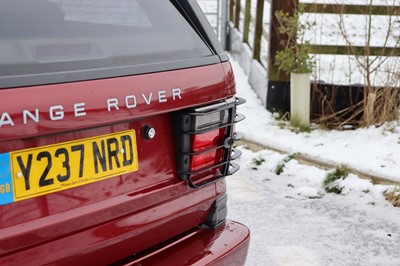 Lot 2001 Range Rover 2.5 TD Bordeaux