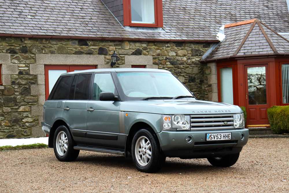 Lot 2003 Range Rover Vogue TD6