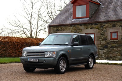 Lot 78 - 2003 Range Rover Vogue TD6