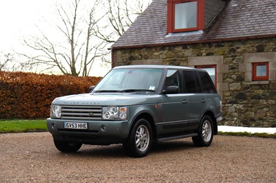 Lot 78 - 2003 Range Rover Vogue TD6