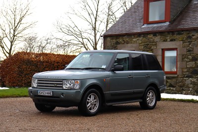 Lot 78 - 2003 Range Rover Vogue TD6